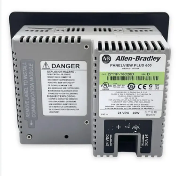Як Allen Bradley 2711P-T6C20D покращує продуктивність промислового HMI та ефективність оператора?